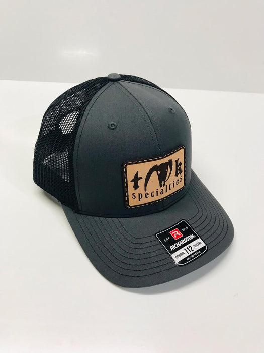 "Leather Patch" Snapback Trucker Hat
