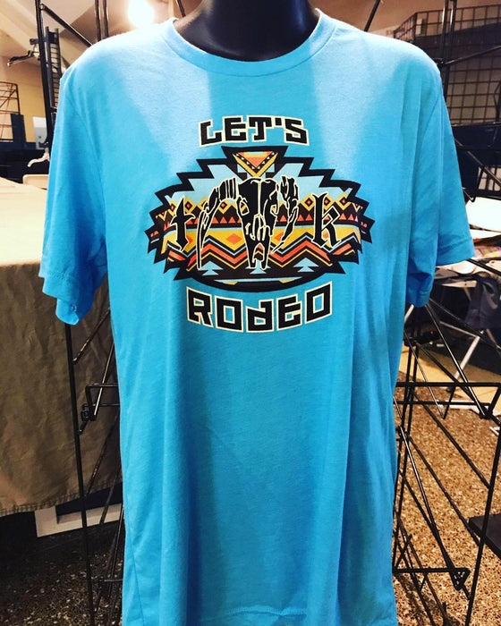 "Let's Rodeo" Triblend Tee
