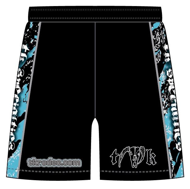 "Artic Splash" Bullfighter Outer Shorts