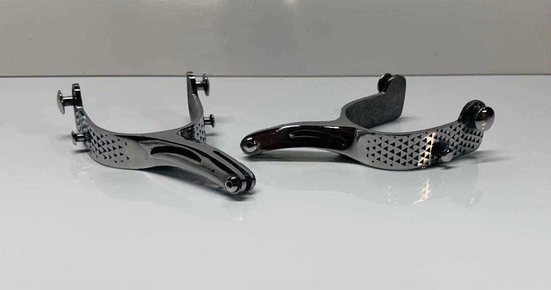 Signature Series Rasp Bull Riding Spurs