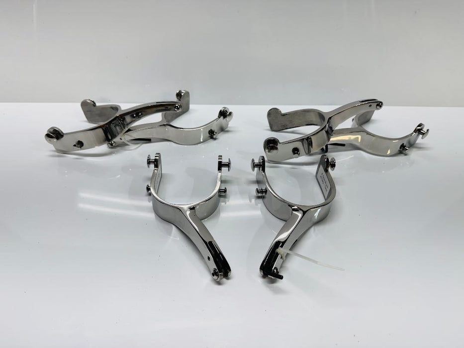 "NEW" 3" Shank Bull Riding Spurs